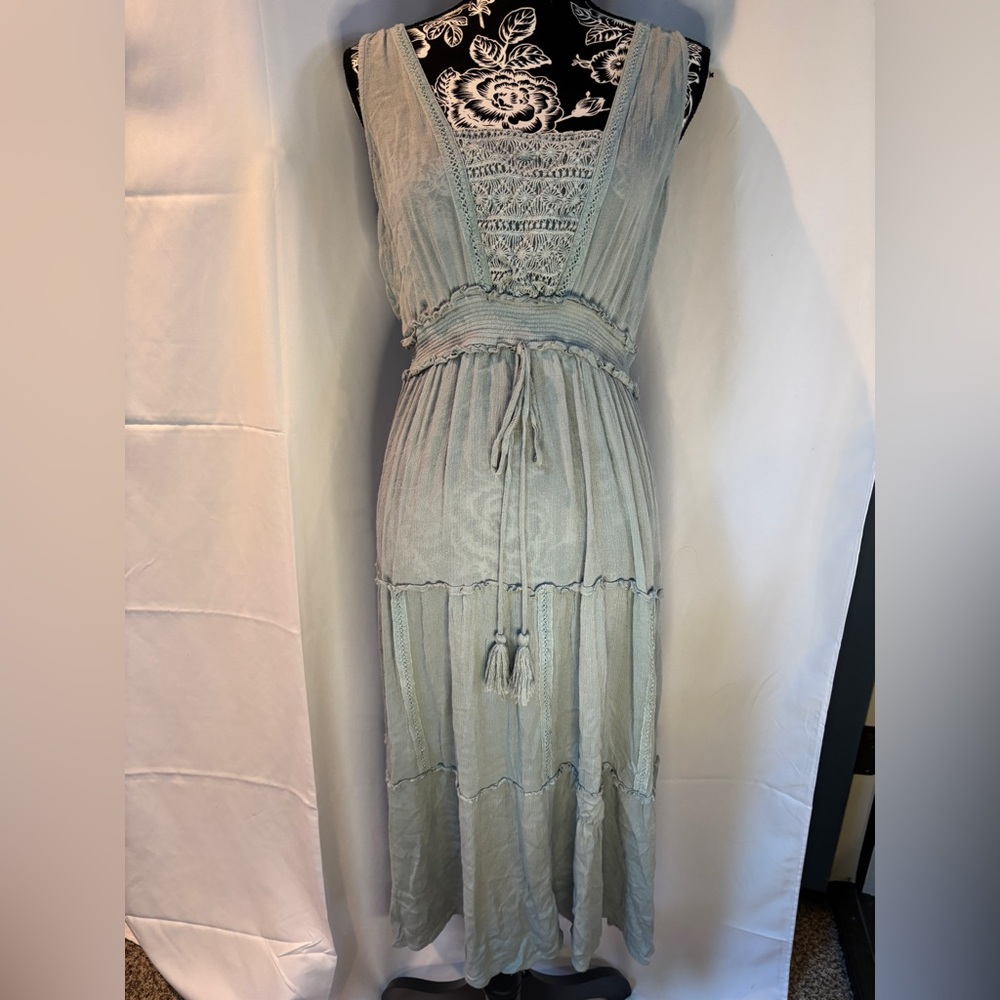 Light sea foam BaeVely empire waist dress